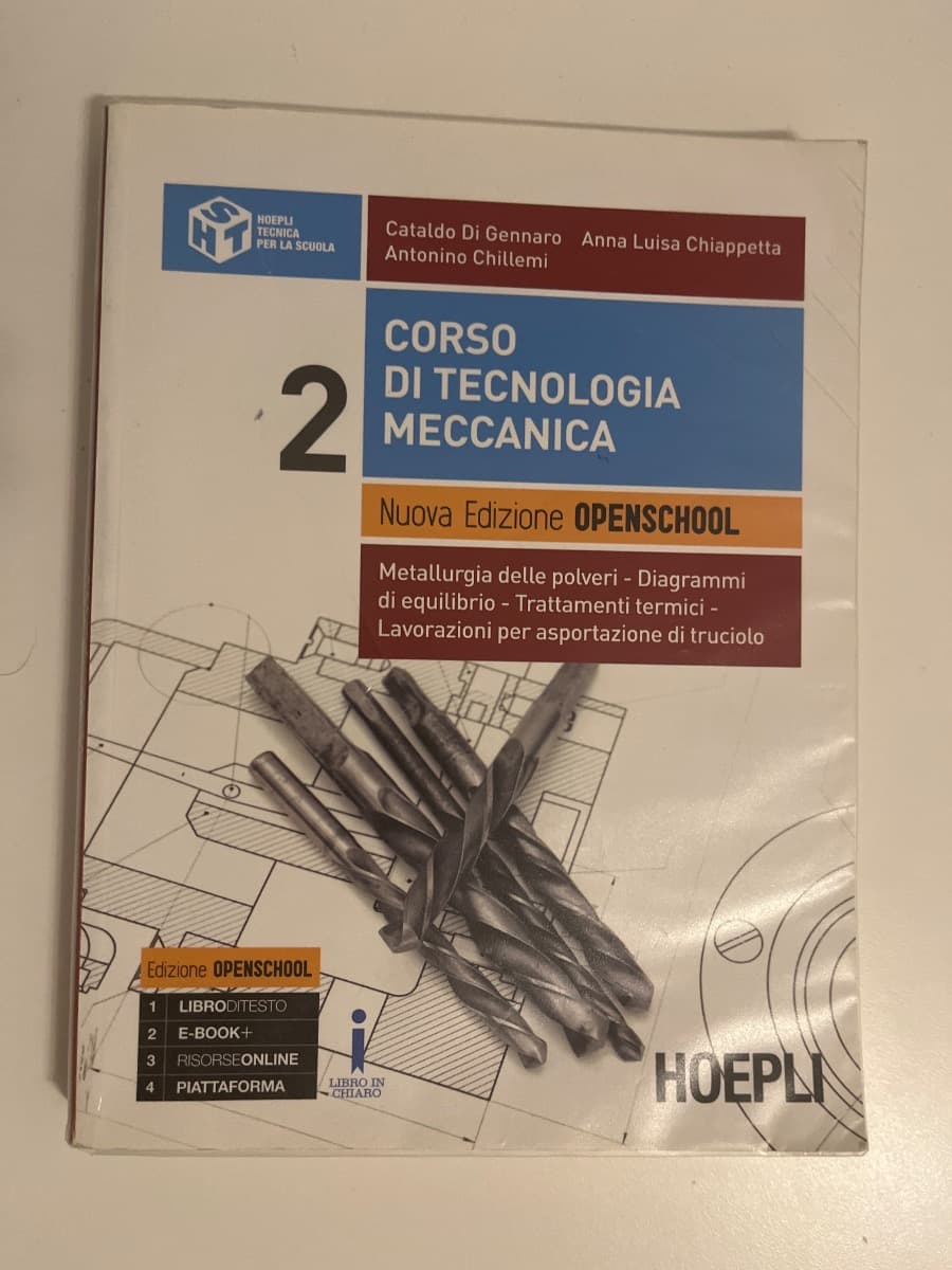CORSO DI TECNOLOGIA MECCANICA. NUOVA EDIZIONE OPENSCHOOL - foto 1