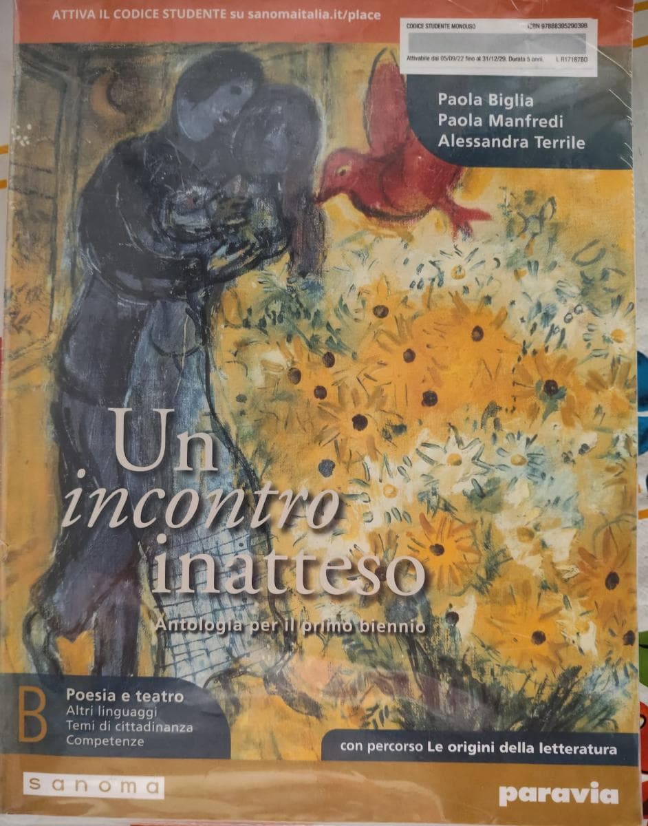 UN INCONTRO INATTESO B CON PERCORSO LE ORIGINI DELLA LETTERATURA - foto 1