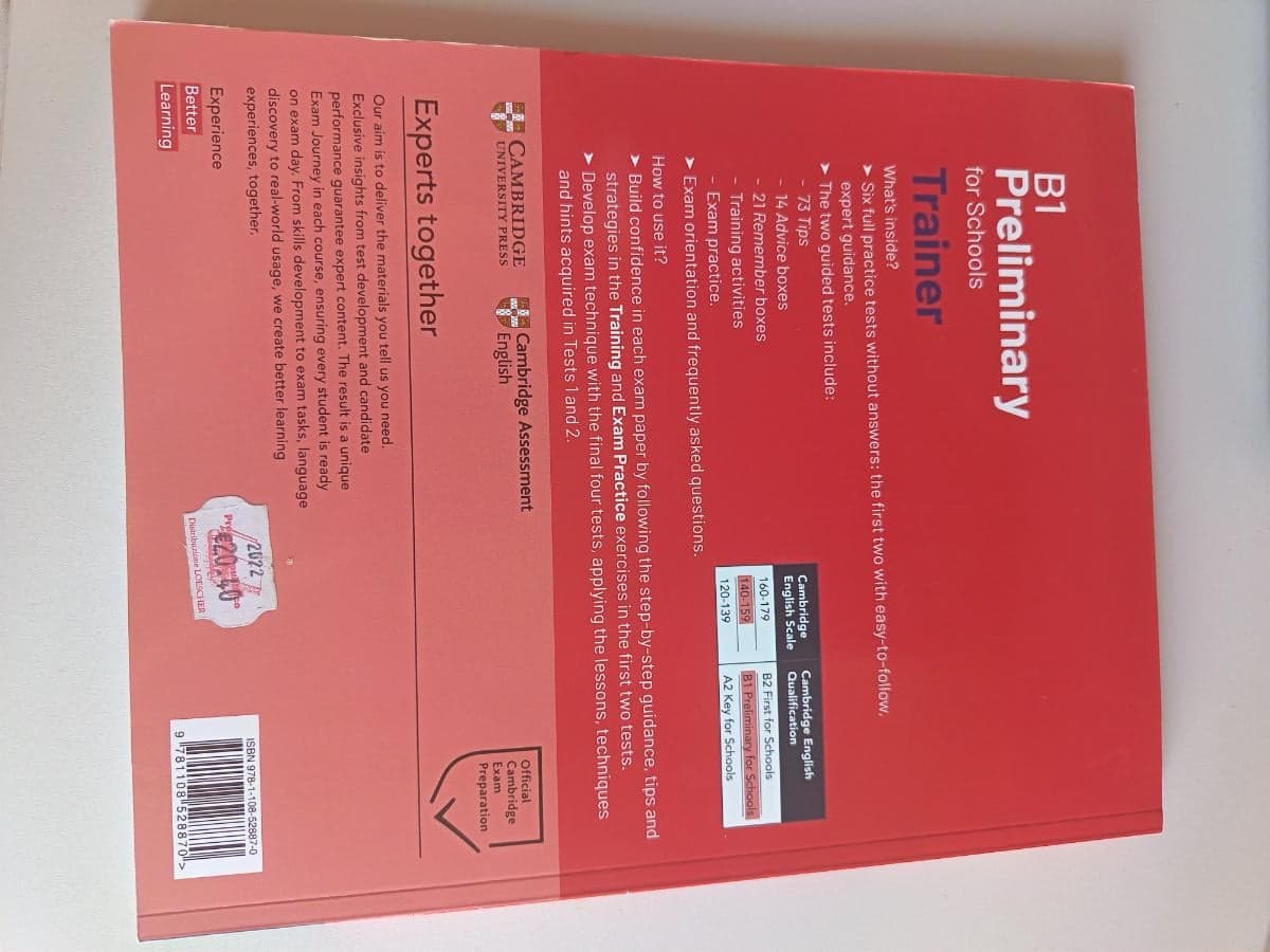 PRELIMINARY FOR SCHOOLS TRAINER FOR UPDATED 2020 EXAM - foto 2