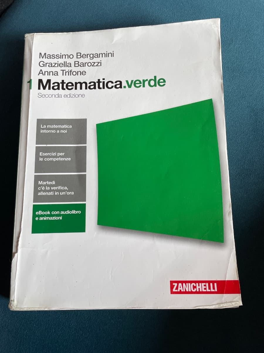 MATEMATICA.VERDE 2ED. - VOLUME 1 (LD) - foto 1