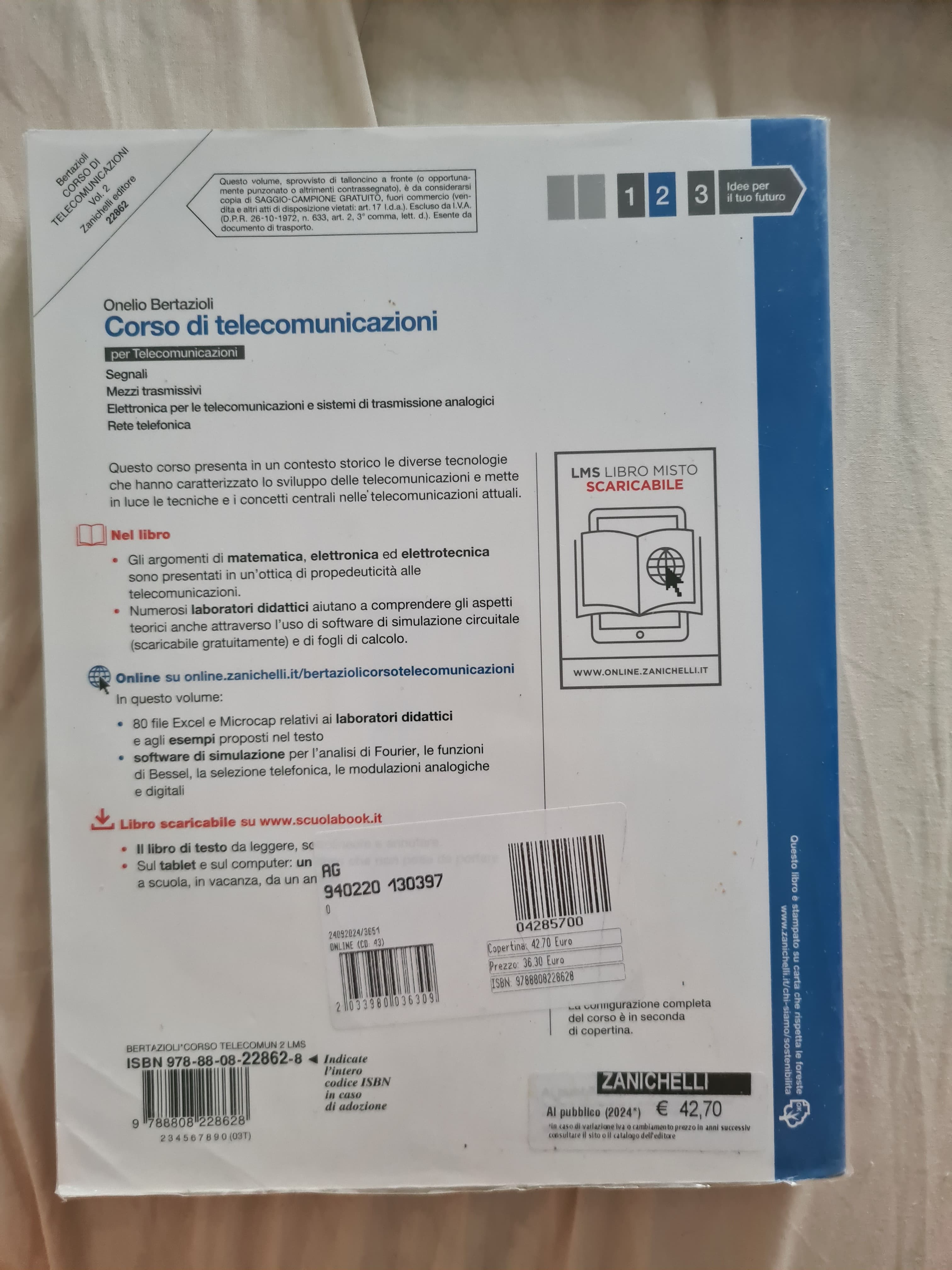 CORSO DI TELECOMUNICAZIONI 2 (LIBRO MISTO SCARICABILE) - foto 2