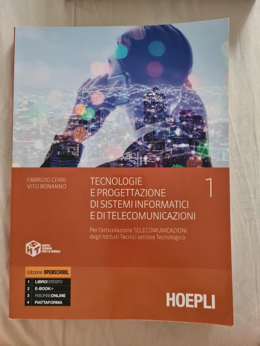 TECNOLOGIE E PROGETTAZIONE DI SISTEMI INFORMATICI E DI TELECOMUNICAZIONI - foto 1