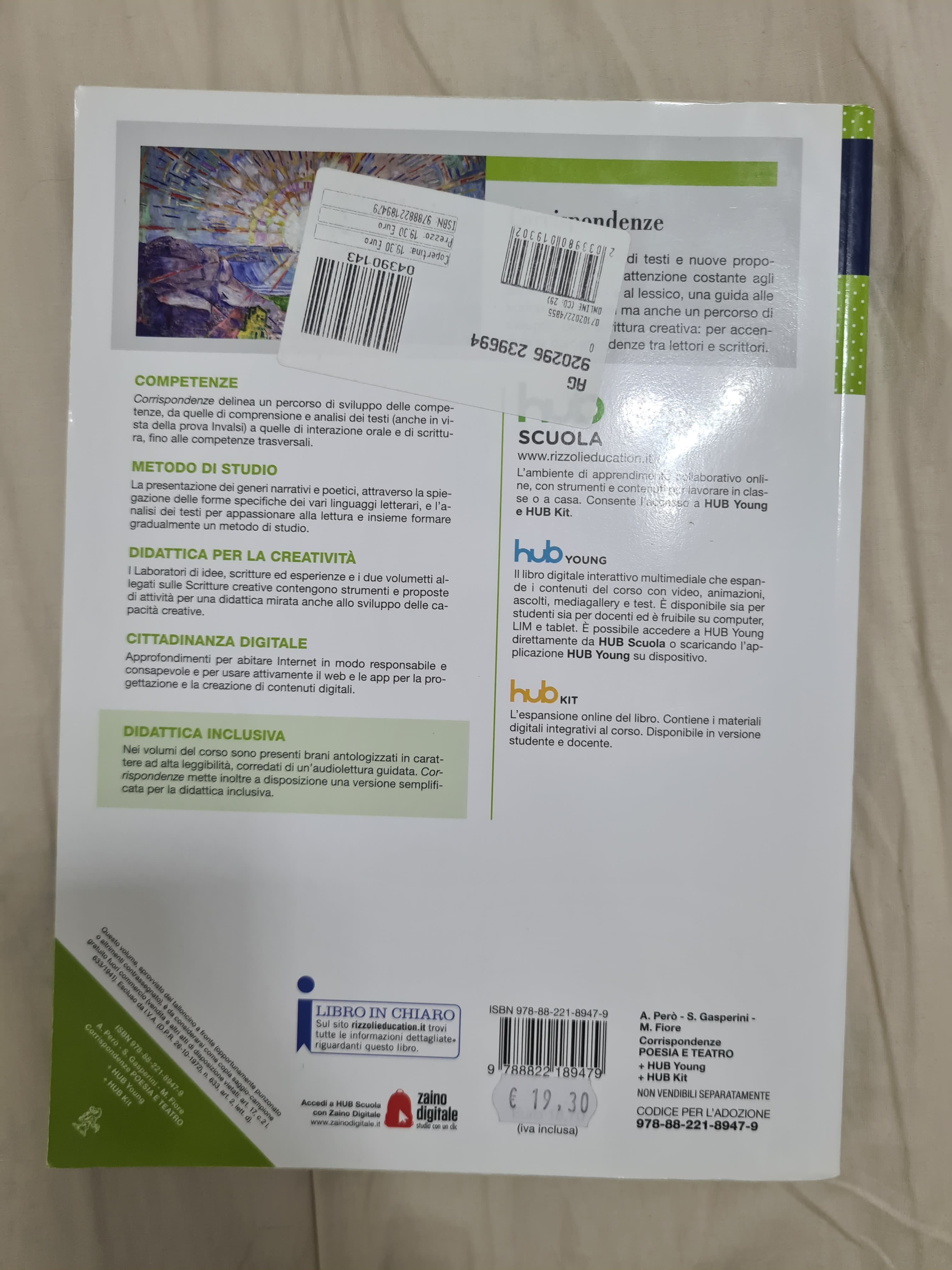 CORRISPONDENZE - LIBRO MISTO CON HUB LIBRO YOUNG - foto 2