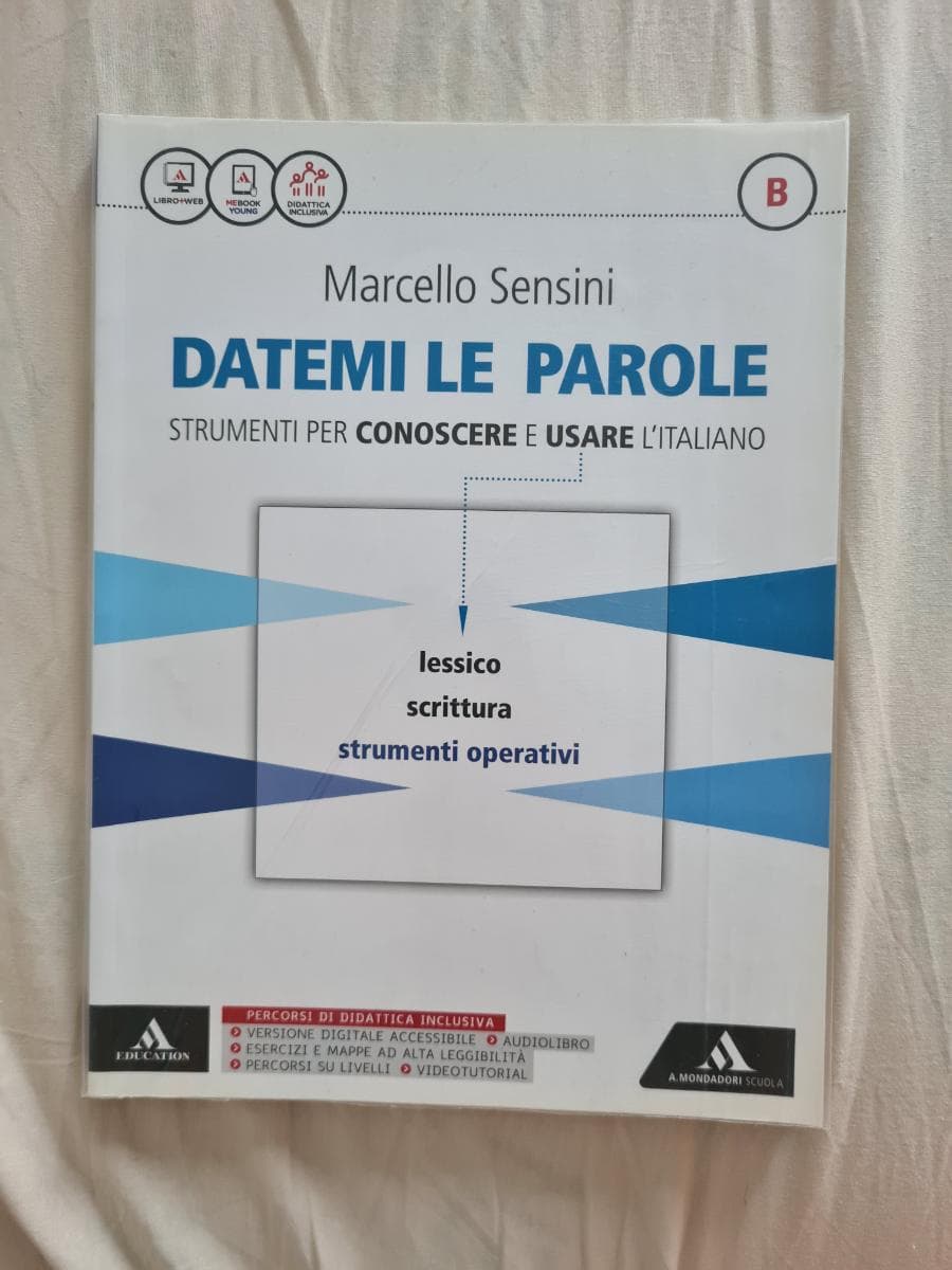 DATEMI LE PAROLE. STRUMENTI PER CONOSCERE E USARE L'ITALIANO - foto 1