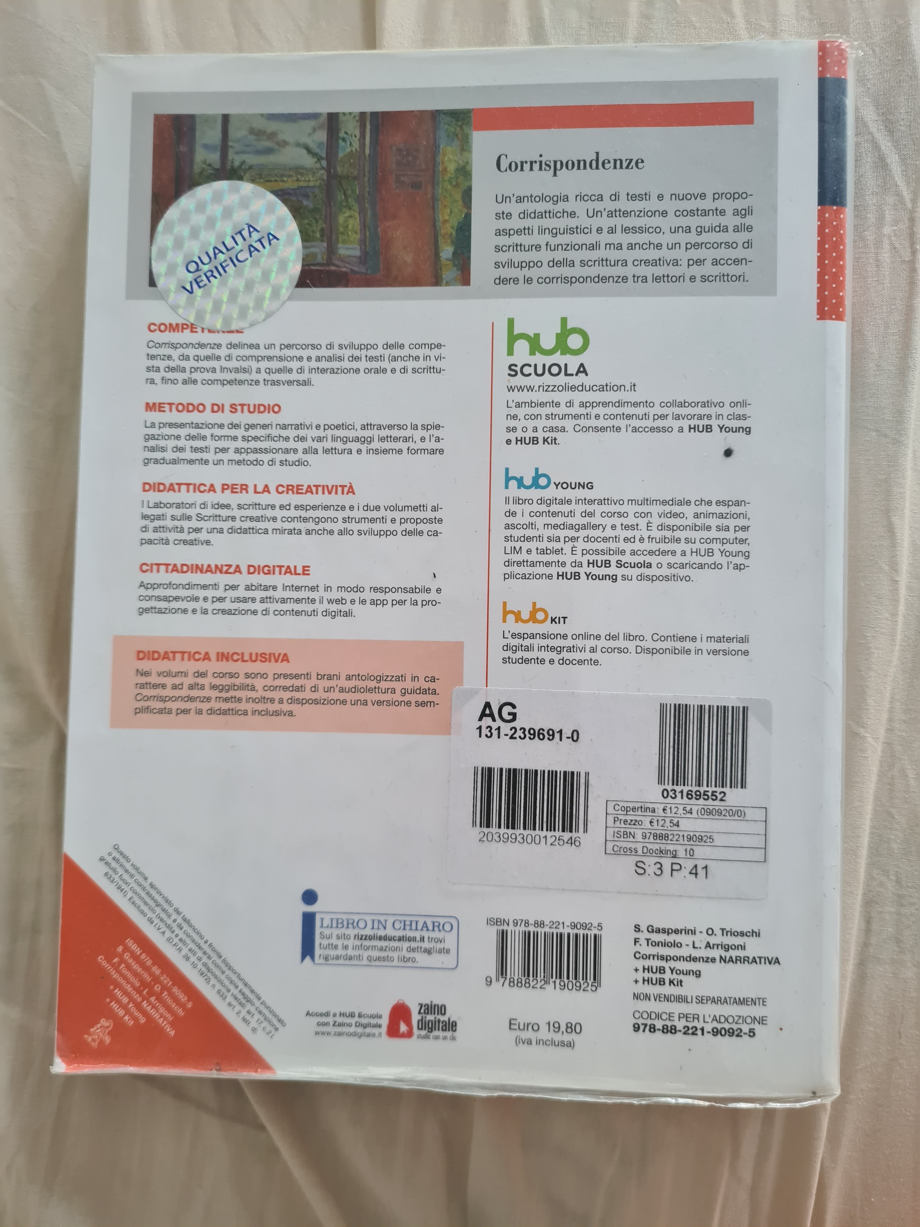 CORRISPONDENZE - LIBRO MISTO CON HUB LIBRO YOUNG - foto 2