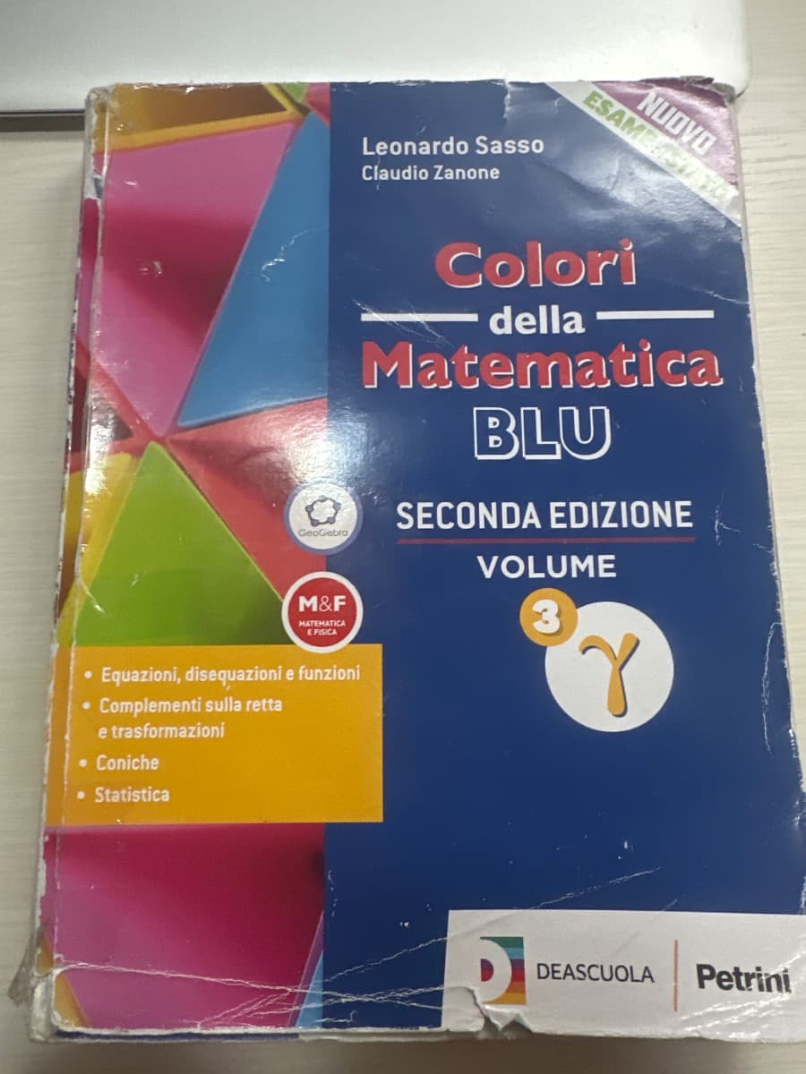COLORI DELLA MATEMATICA - ED.BLU AGGIORNATA-L.SCIENT VOL 3 GAMMA+TRIGON+EBOOK - foto 1