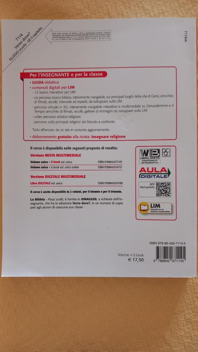 VERSO DOVE? UNICO + LIBRO DIGITALE - foto 2