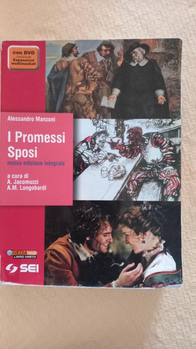 PROMESSI SPOSI ( I)I+ QUADERNO MANZONI+ DVD - foto 1