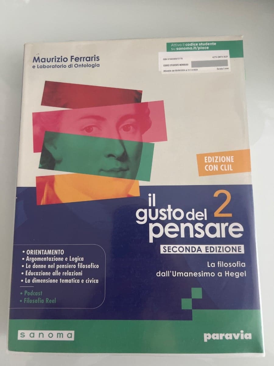 GUSTO DEL PENSARE CON CLIL SECONDA EDIZIONE 2 (IL) - foto 1