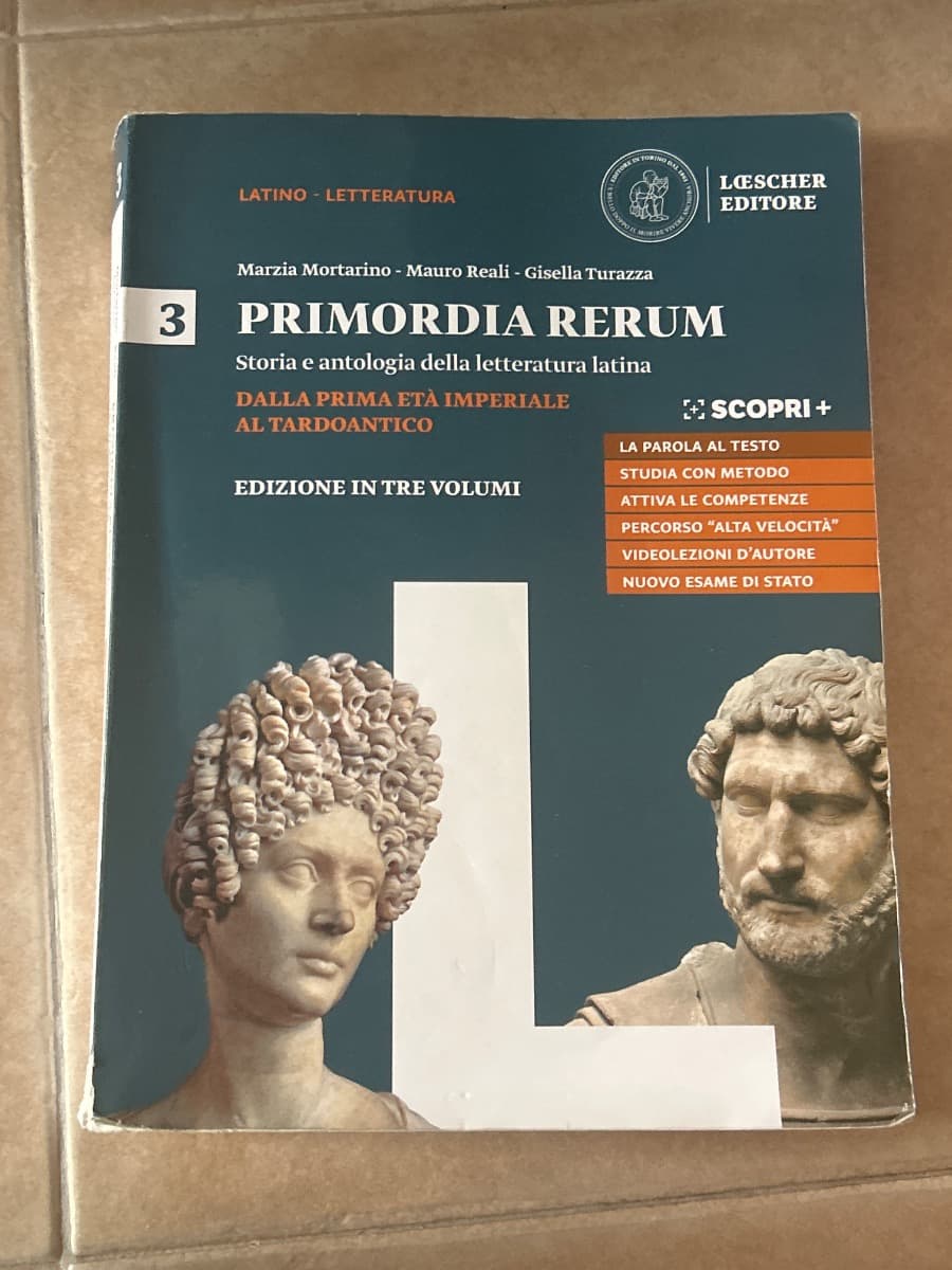 PRIMORDIA RERUM V.3. DALLA PRIMA ETÀ IMPERIALE AL TARDOANTICO - foto 1