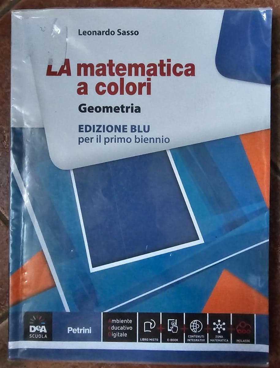 MATEMATICA A COLORI (LA) EDIZIONE BLU GEOMETRIA + EBOOK - foto 1