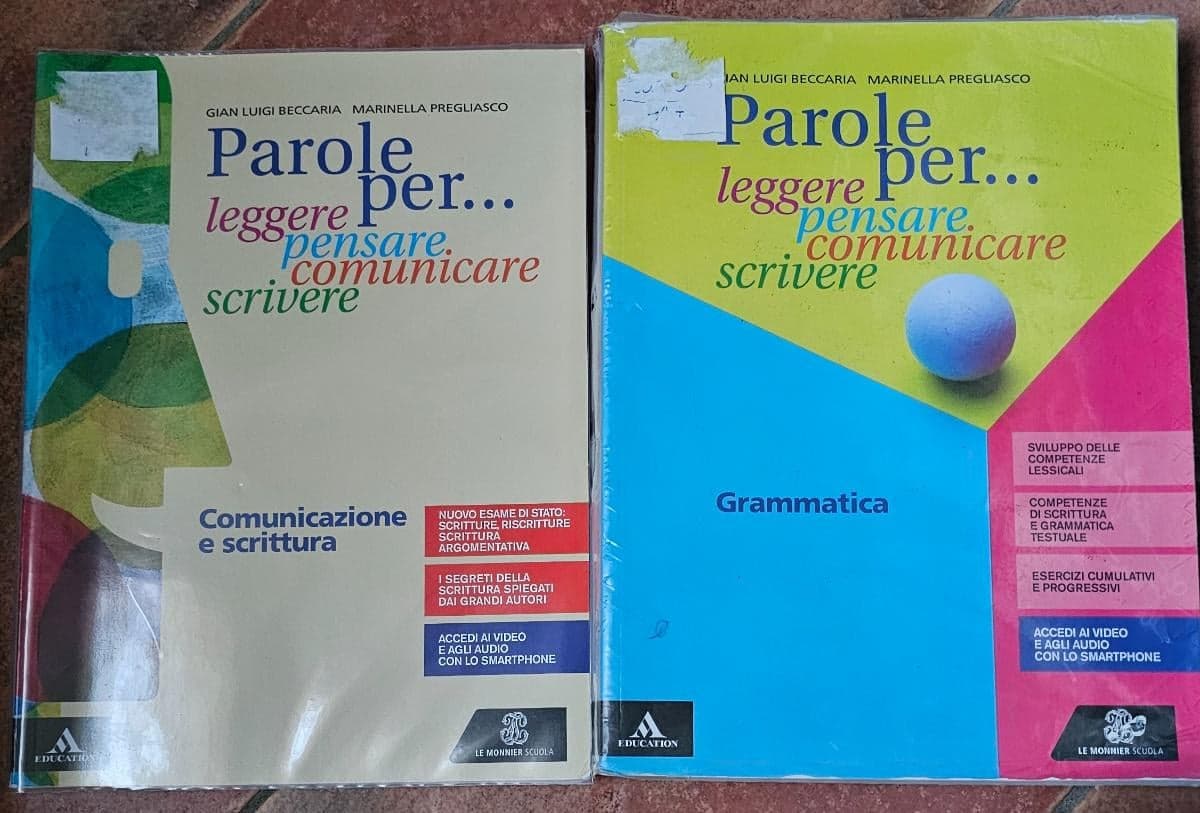 PAROLE PER... LEGGERE, PENSARE, COMUNICARE, SCRIVERE. - foto 1