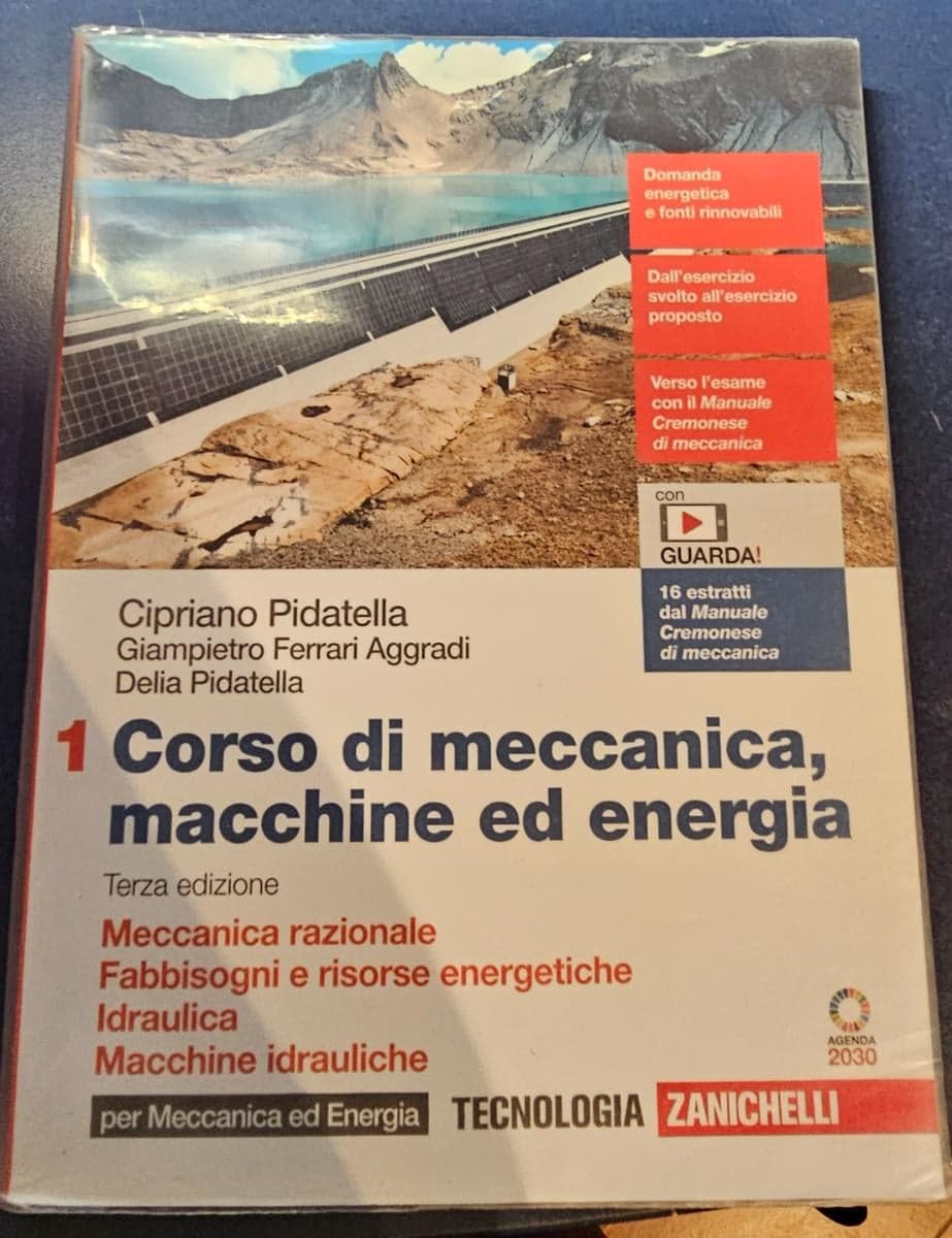 CORSO DI MECCANICA, MACCHINE ED ENERGIA 3ED. 1 PER MECCANICA ED ENERGIA (LDM) - foto 1