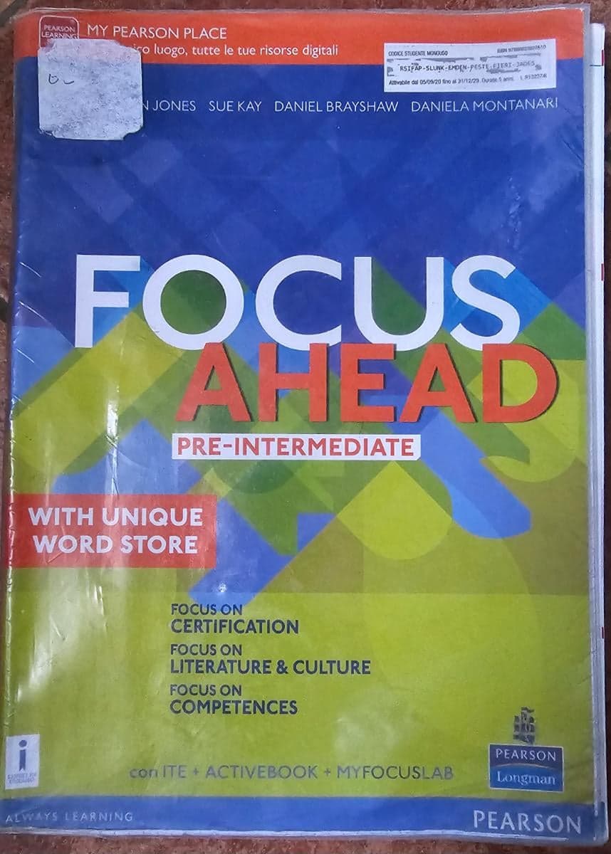 FOCUS AHEAD PRE-INTERMEDIATE - foto 1