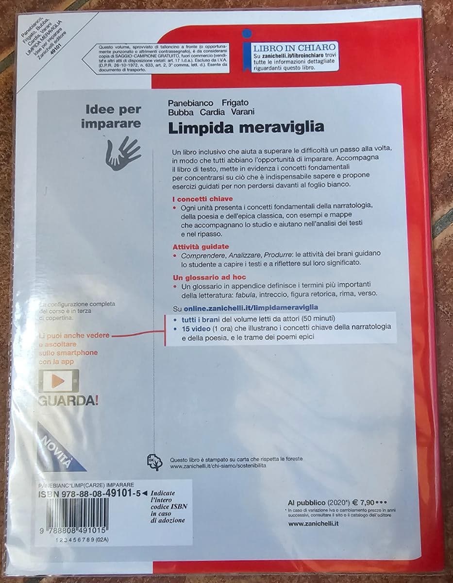 LIMPIDA MERAVIGLIA - IDEE PER IMPARARE - foto 2
