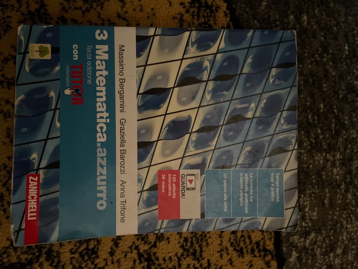 MATEMATICA.AZZURRO 3ED. - VOL. 3 CON TUTOR (LDM) - foto 1
