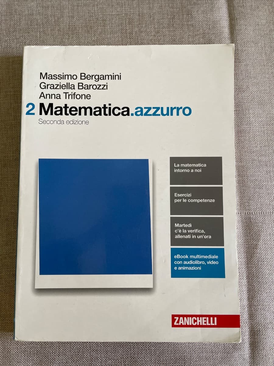 MATEMATICA.AZZURRO 2ED. - VOLUME 2 (LDM) - foto 1