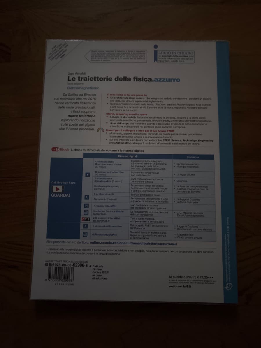 TRAIETTORIE DELLA FISICA.AZZURRO (LE) 3ED. - VOLUME ELETTROMAGNETISMO (LDM) - foto 2