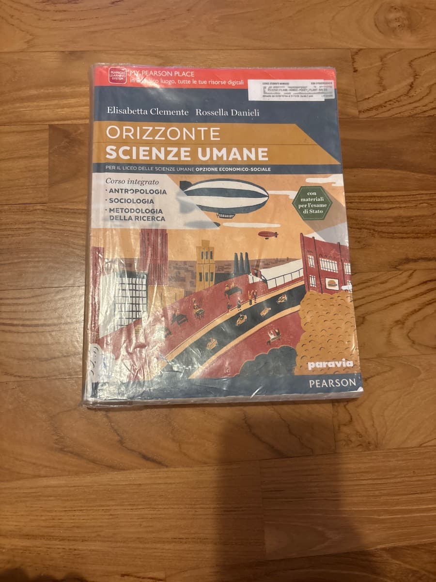 ORIZZONTE SCIENZE UMANE PER IL SECONDO BIENNIO E IL QUINTO ANNO LSU ES - foto 1