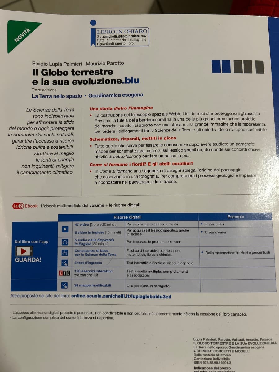 GLOBO TERRESTRE E LA SUA EVOLUZIONE.BLU (IL) 3ED. (LDM) - foto 2