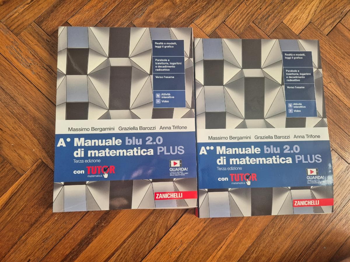 MANUALE BLU 2.0 DI MATEMATICA 3ED. - CONF. A PLUS CON TUTOR (LDM) - foto 1