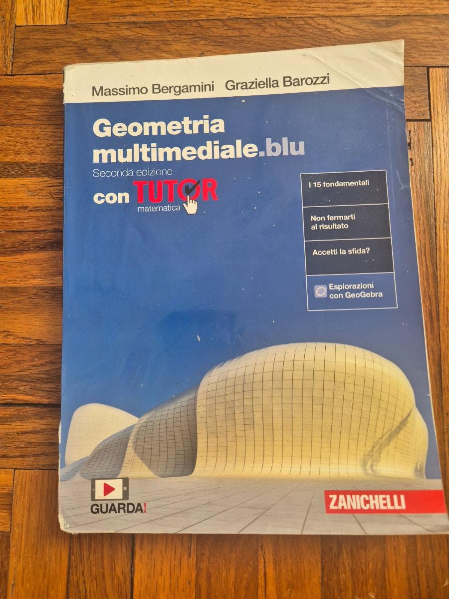 MATEMATICA MULTIMEDIALE.BLU - VOLUME GEOMETRIA CON TUTOR (LDM) - foto 1