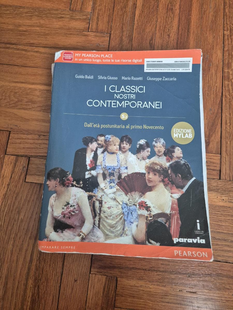 CLASSICI NOSTRI CONTEMPORANEI 5.2 EDIZIONE MYLAB - foto 1
