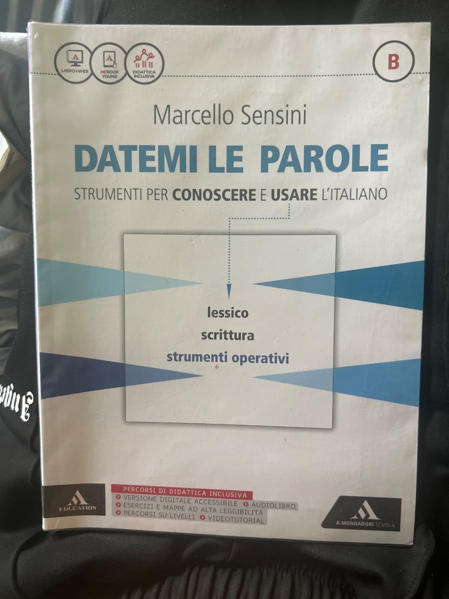 DATEMI LE PAROLE. STRUMENTI PER CONOSCERE E USARE L'ITALIANO - foto 1