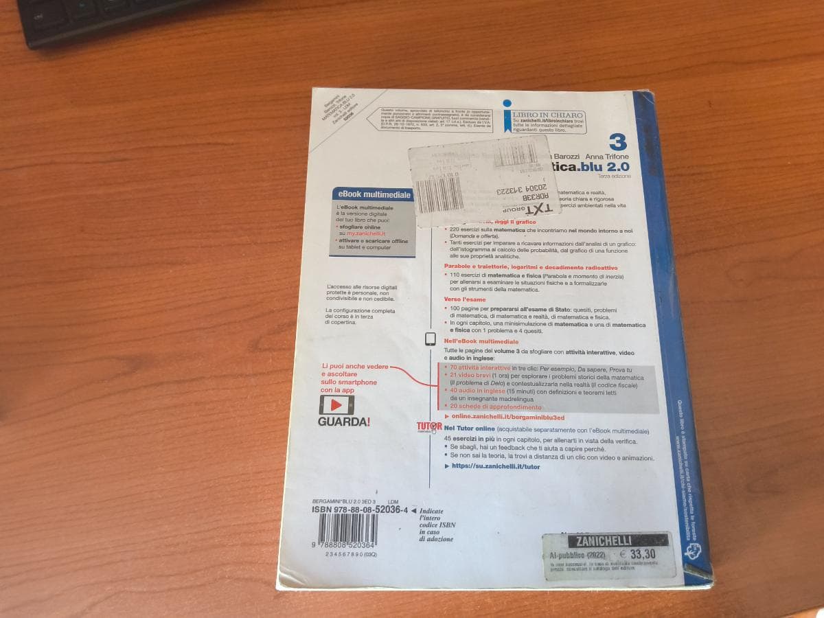 MATEMATICA BLU 2.0 3ED. - VOL. 3 (LDM) - foto 2
