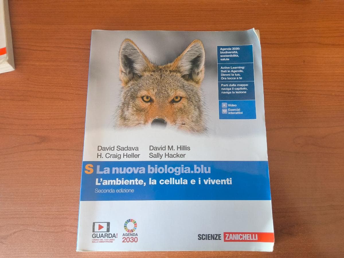 NUOVA BIOLOGIA.BLU 2ED. (LA) - L'AMBIENTE, LA CELLULA E I VIVENTI S (LDM) - foto 1