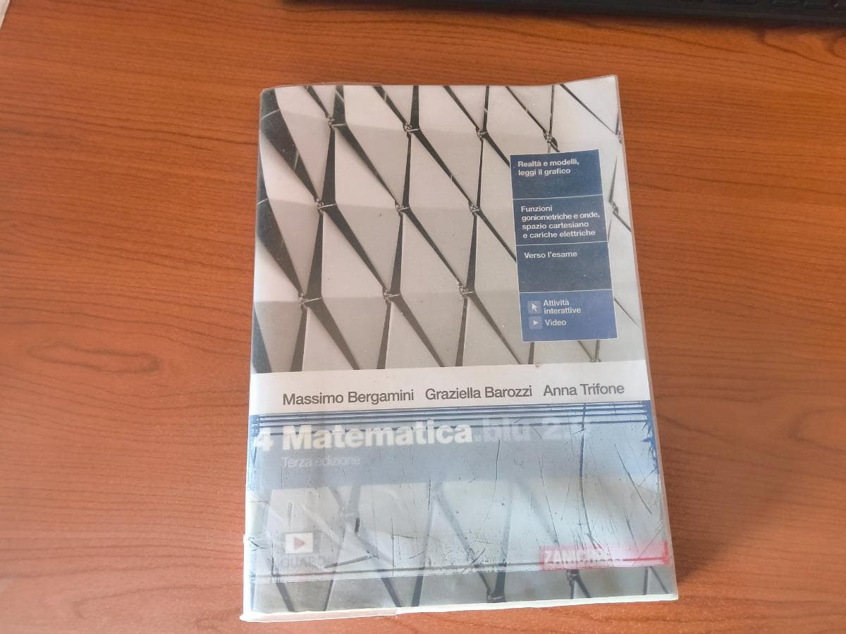 MATEMATICA BLU 2.0 3ED. - VOL. 4 (LDM) - foto 1