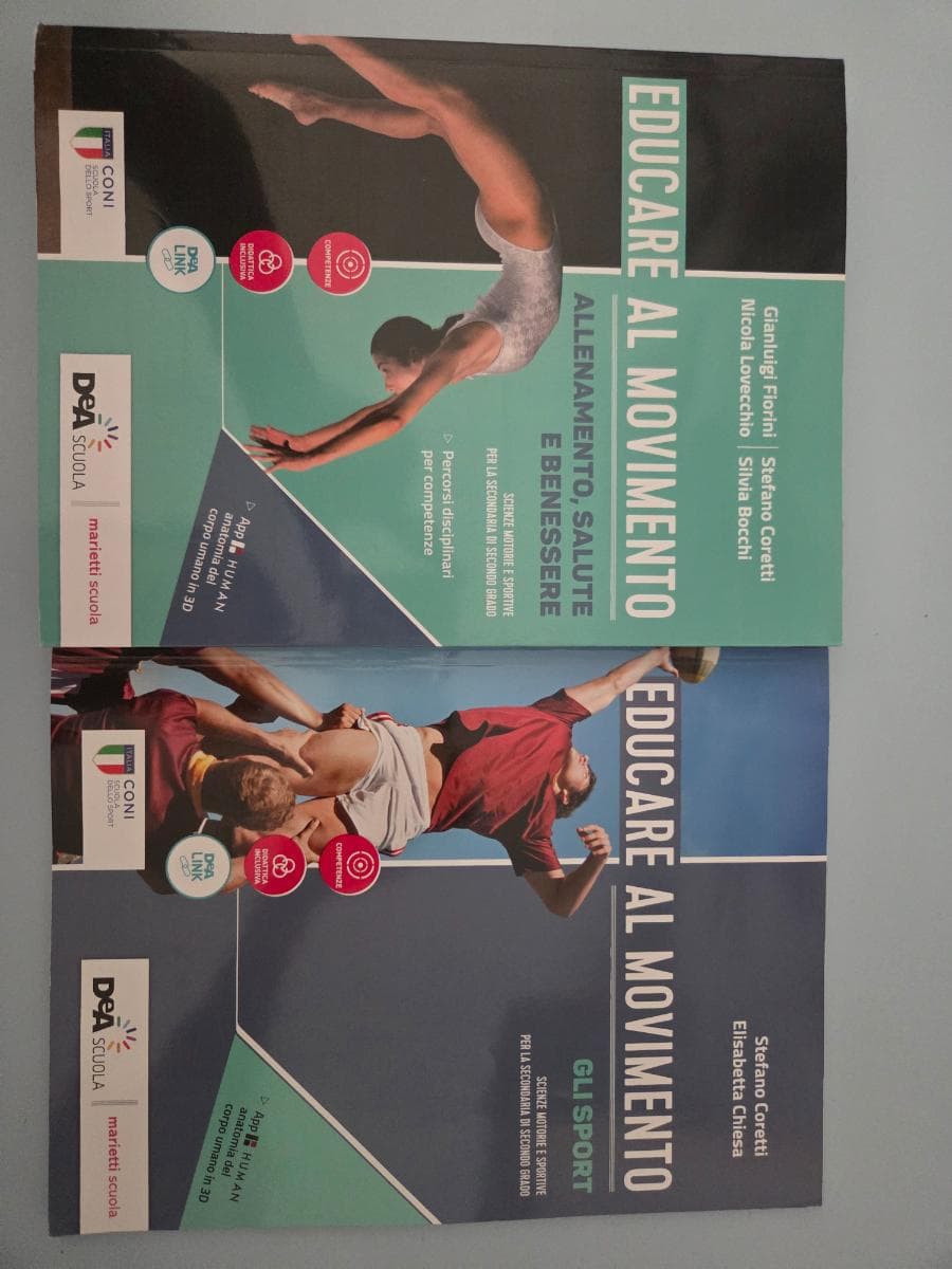 EDUCARE AL MOVIMENTO VOLUME ALLENAMENTO SALUTE E BENESSERE + EBOOK - foto 1