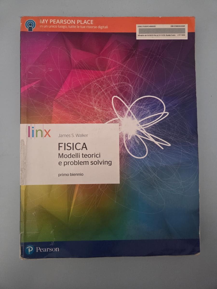 FISICA MODELLI TEORICI E PROBLEM SOLVING - PRIMO BIENNIO - foto 1