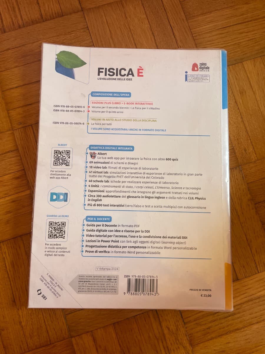 FISICA E' - L'EVOLUZIONE DELLE IDEE - PER IL QUINTO ANNO - foto 2
