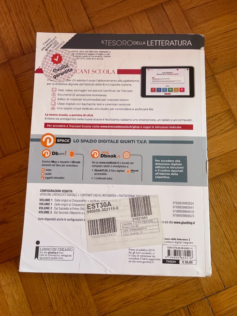 TESORO DELLA LETTERATURA 2 - foto 2