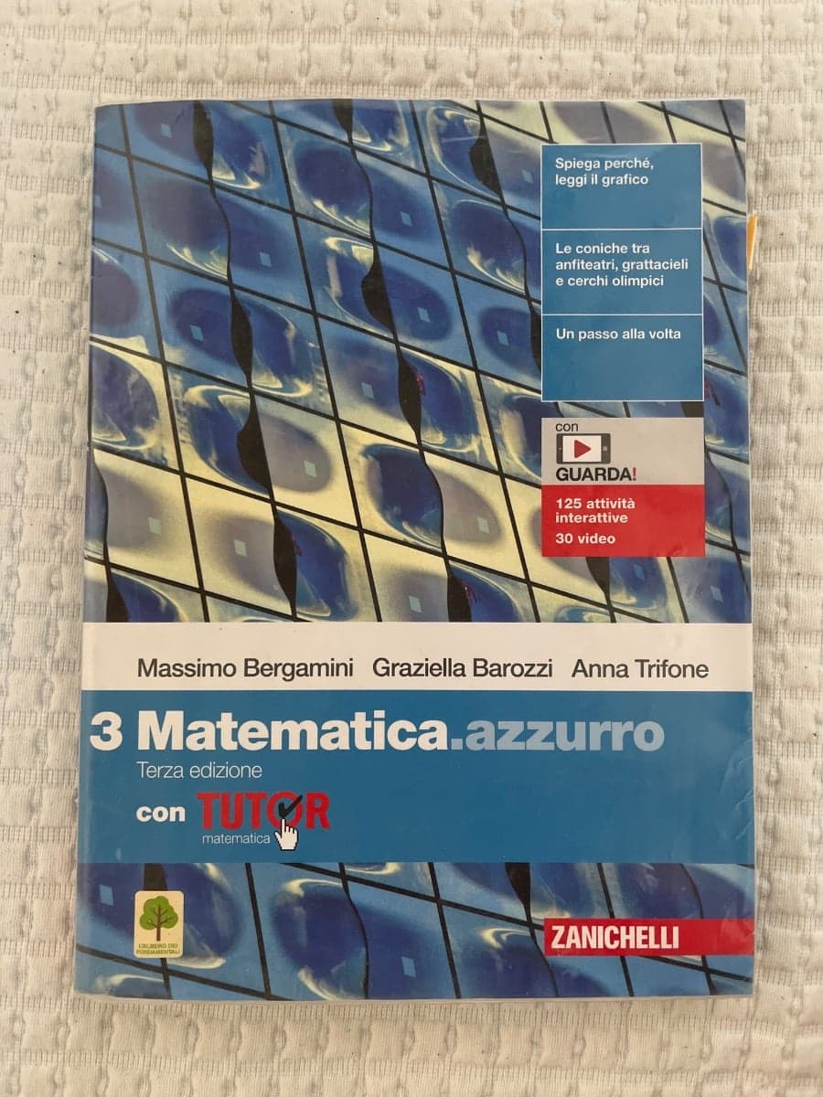 MATEMATICA.AZZURRO 3ED. - VOL. 3 CON TUTOR (LDM) - foto 1