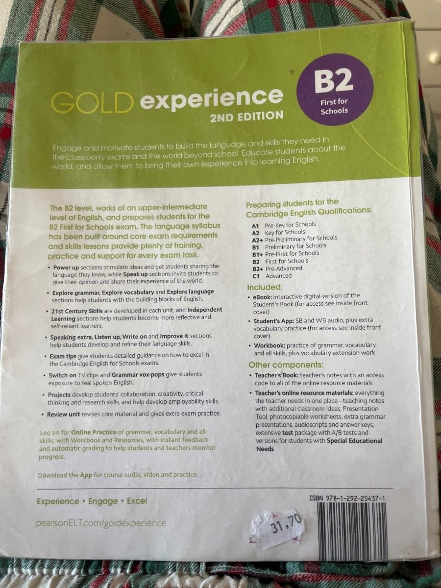 GOLD EXPERIENCE B2 2E PACK (SB + WB) - foto 2