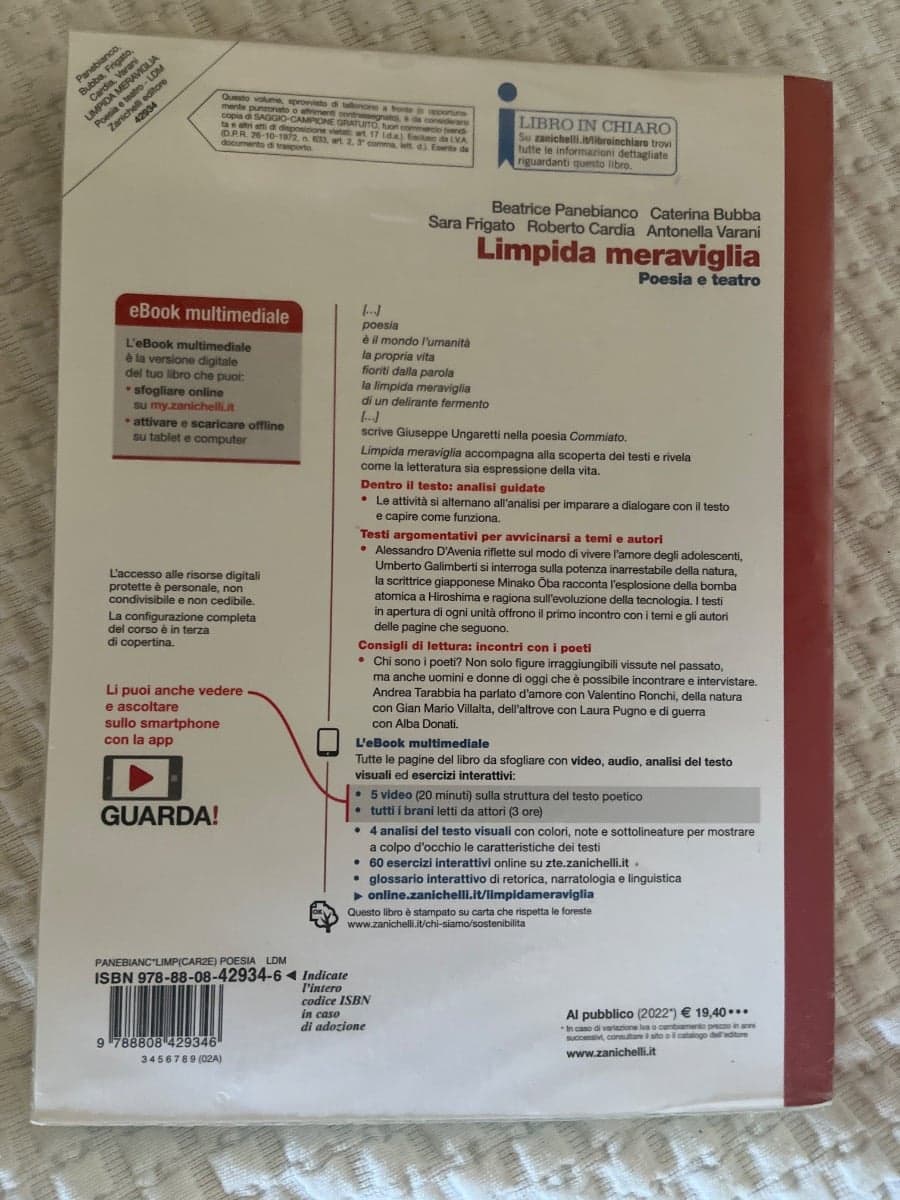 LIMPIDA MERAVIGLIA - POESIA E TEATRO (LDM) - foto 2