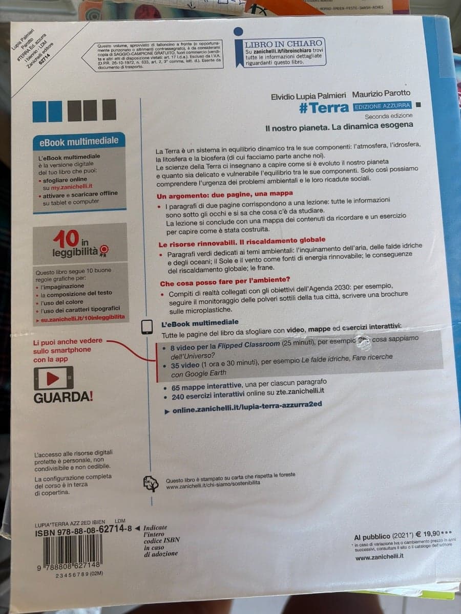 #TERRA EDIZIONE AZZURRA 2ED. - VOL. PER IL PRIMO BIENNIO (LDM) - foto 2