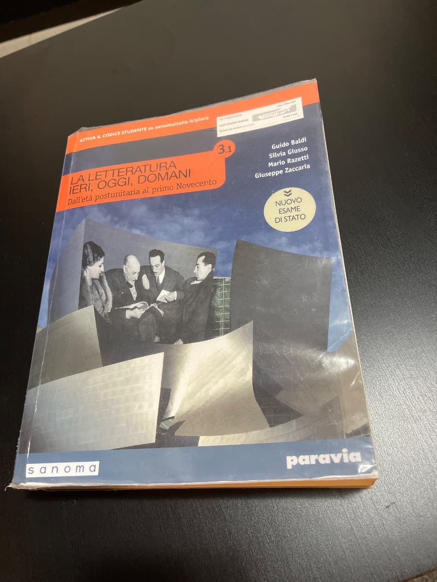 LA LETTERATURA IERI, OGGI, DOMANI 3/1 EDIZIONE NUOVO ESAME DI STATO - foto 1