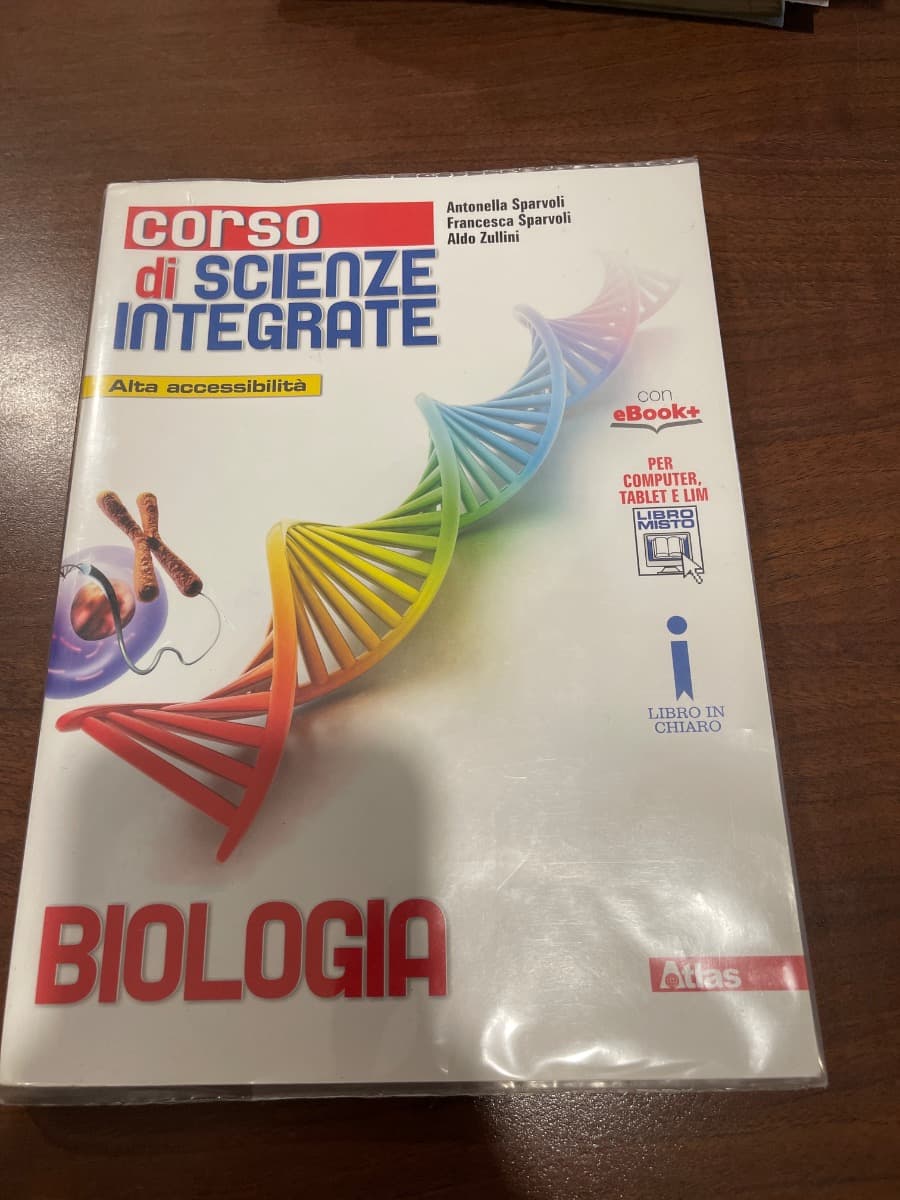 CORSO DI SCIENZE INTEGRATE. BIOLOGIA - foto 1