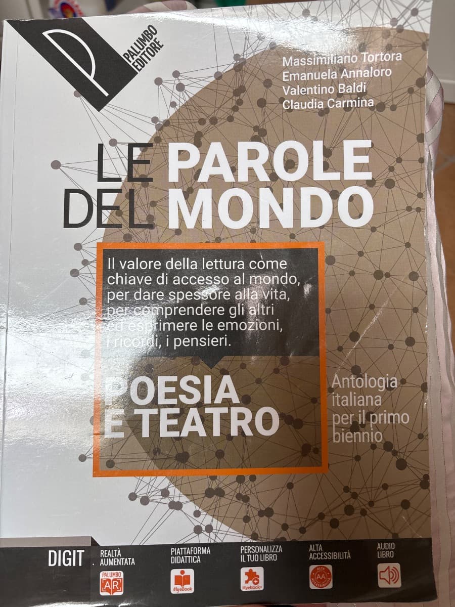 PAROLE DEL MONDO (LE) POESIA E TEATRO - foto 1