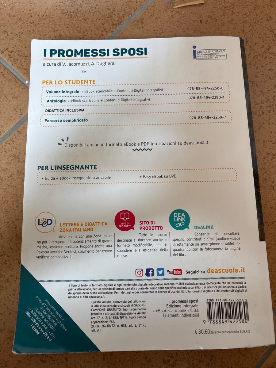 PROMESSI SPOSI (I ) + EBOOK - foto 2