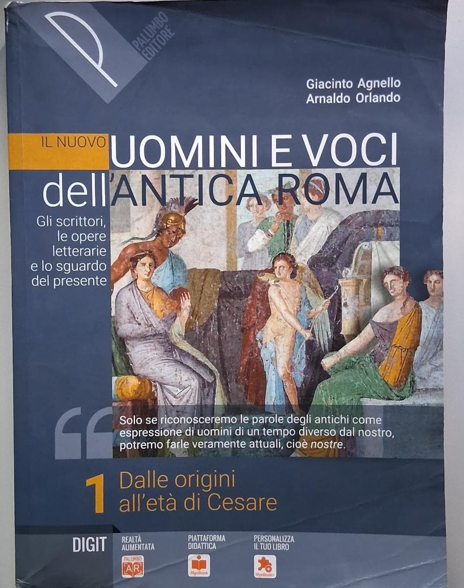 NUOVO UOMINI E VOCI DELL'ANTICA ROMA (IL) VOL. 1° - foto 1
