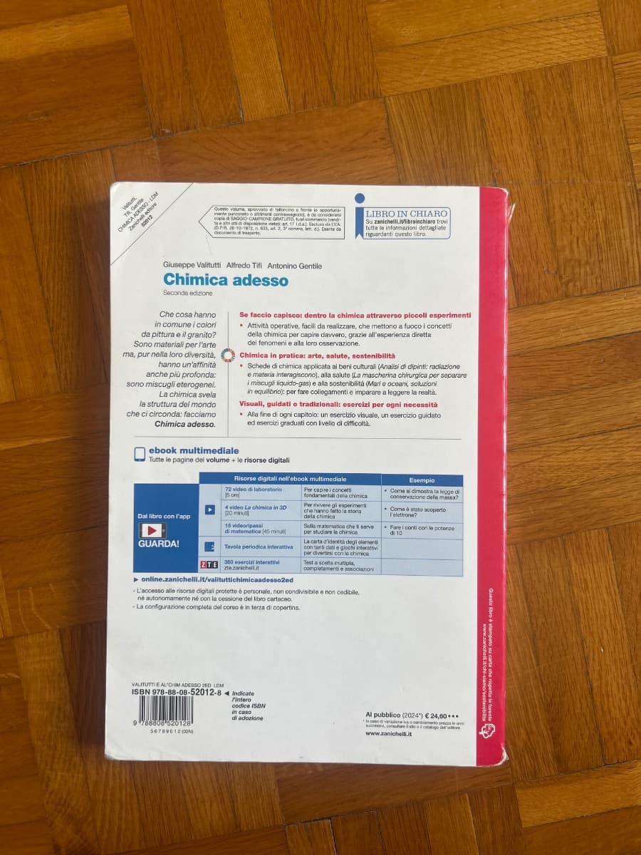 CHIMICA ADESSO 2ED - VOLUME U (LDM) - foto 2