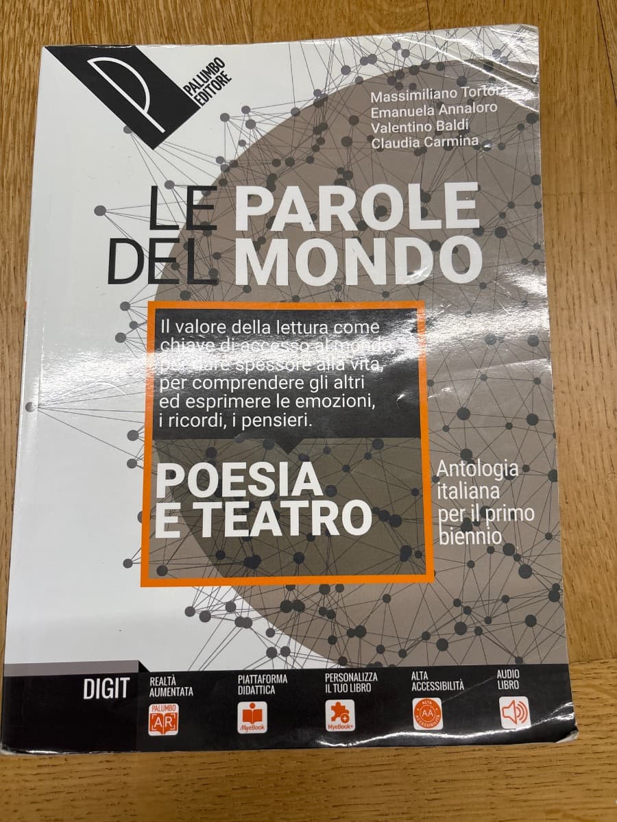 PAROLE DEL MONDO (LE) POESIA E TEATRO - foto 1